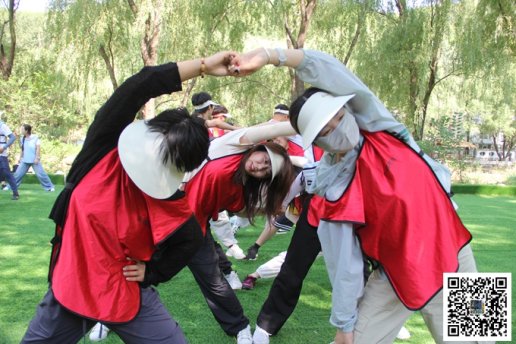 盘不落地、永不放弃~野三坡飞盘团建方案